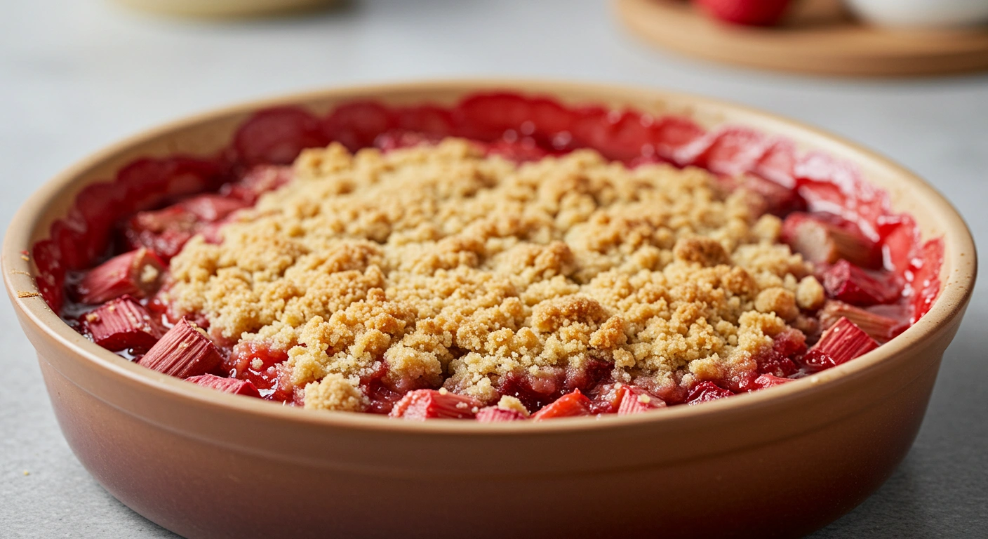 Strawberry-Rhubarb Crumble: A Simple Spring Dessert Anyone Can Make - secondary view